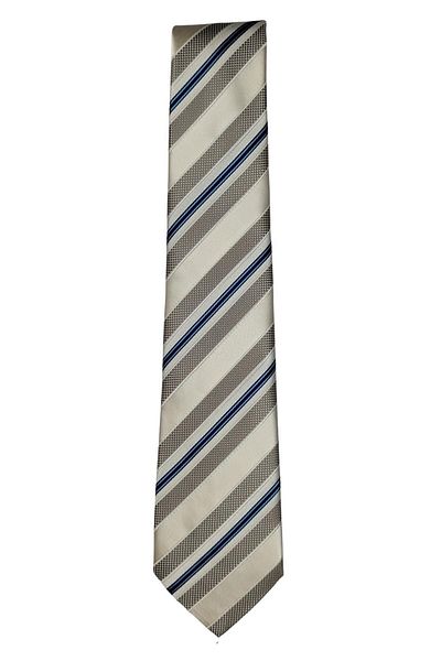 1001 Kravat Thick Striped Tie