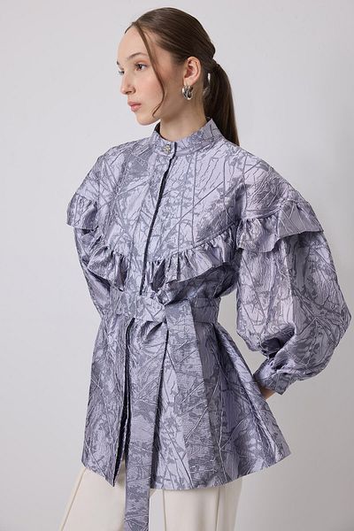 Touché Privé Textured Oversize Jacket