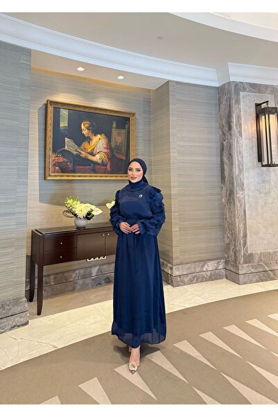 RAFEN STORE LOYA BROŞLU ELBİSE