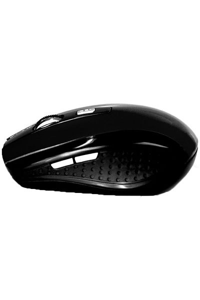 Mediatech Mouse optic, Media-Tech, Wireless, 2.4 GHz, Rezolutie 1200 CPI, 5 butoane, Negru