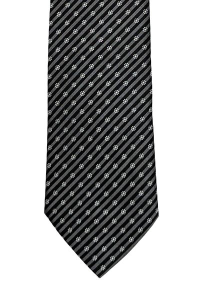 1001 Kravat Striped Patterned Tie