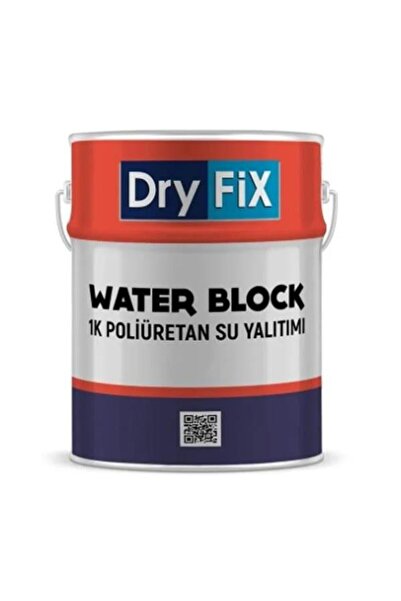 Dryfix Water Block 1K Poliüretan Su Yalıtımı 5 Kg Gri