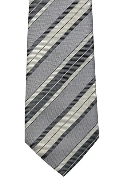 1001 Kravat Wide Striped Tie