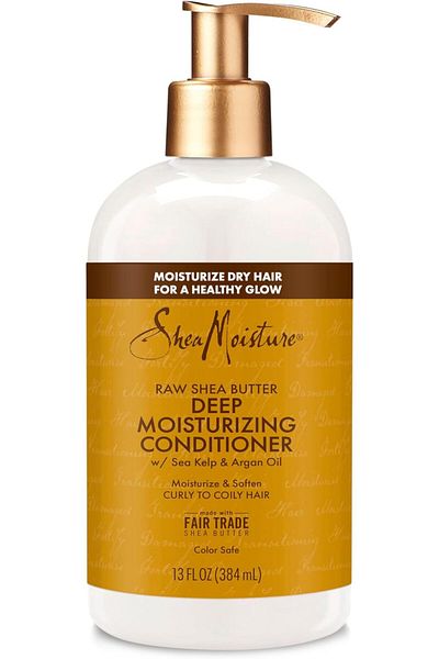 Shea Moisture Raw Shea Butter Restorative Conditioner W/ Sea Kelp & Argon Oil