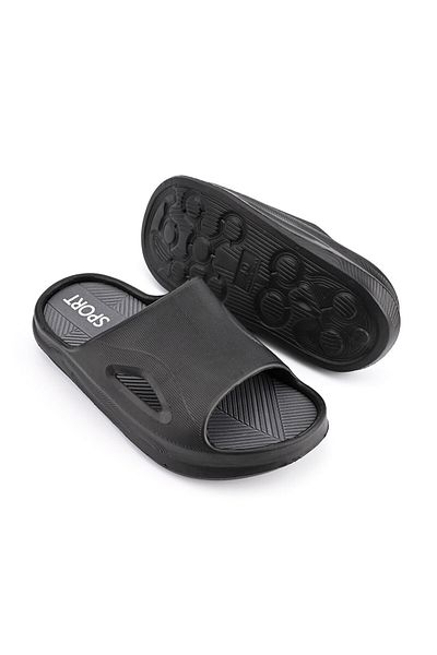 Tmall Men's Slippers, Foam, Pb2016, Black