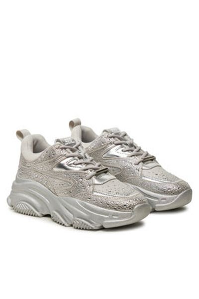 Steve Madden women's sneakers SM19000082 silver