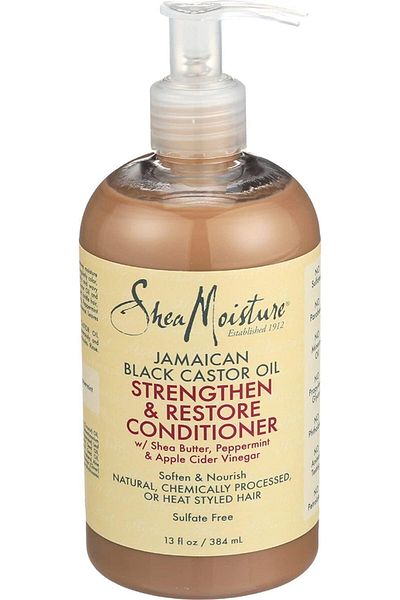Shea Moisture Jamaican Black Castor Oil Strengthen & Restore Conditioner, 13 Oz
