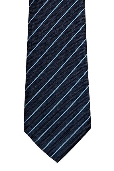 1001 Kravat Slim Striped Tie