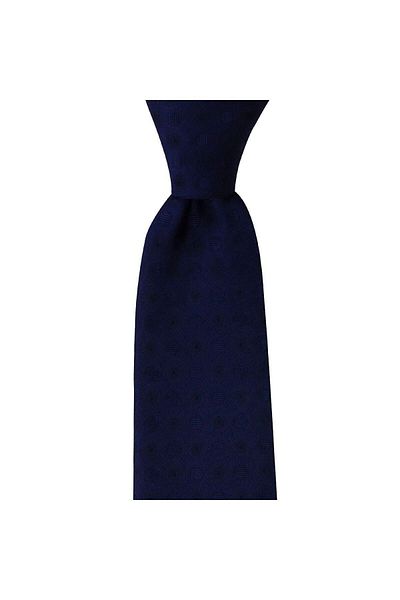 1001 Kravat Midnight Blue Patterned 8 cm Wide Tie