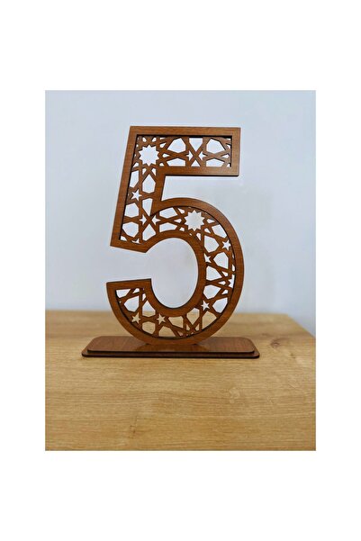 WoodenZoo عيد ميلاد 5 سنوات، مناسبة خاصة، ديكور طاولة هدية