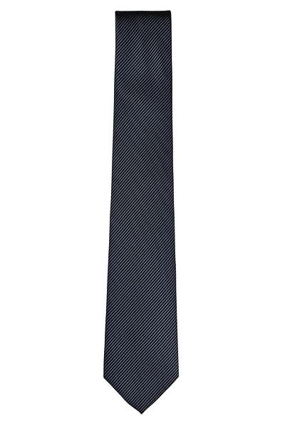 1001 Kravat Slim Striped Thin Tie