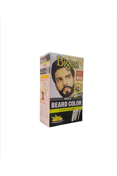 BİGEN لون لحية رجالي بني غامق B103