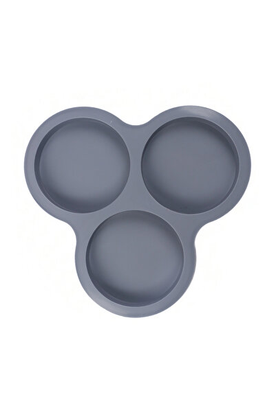 Choice قالب بيض من السيليكون باللون الرمادي الداكن، مقلاة هوائية، مقلاة بيض ق...