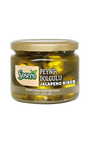 Sosero Peynir Dolgulu Jalapeno Biber 300 G
