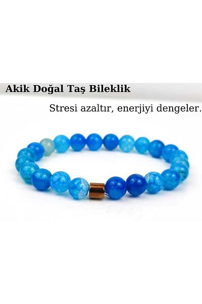 Lio20 Agate Natural Stone Bracelet Unisex Accessory Bijouterie Gift Bracelet