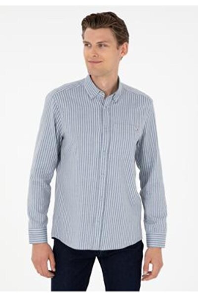 U.S. Polo Assn. Tokalın Light Blue Men's Shirt 1958962