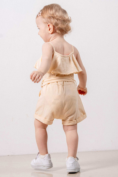 bombe Baby Kids Cotton Rope Strap Comfortable Jumpsuit Salopet Trend Fashion Bottom Top Suit Jumpsuit