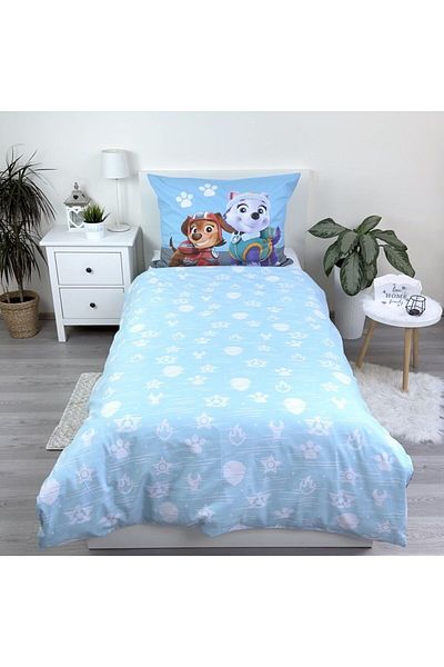 PAW PATROL 2-piece bedding set, Duvet cover, 140x200 cm, pillowcase, 70x90 cm, Multicolor, Paw Patrol