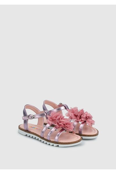 Kiddo Lilac girl flat sandals