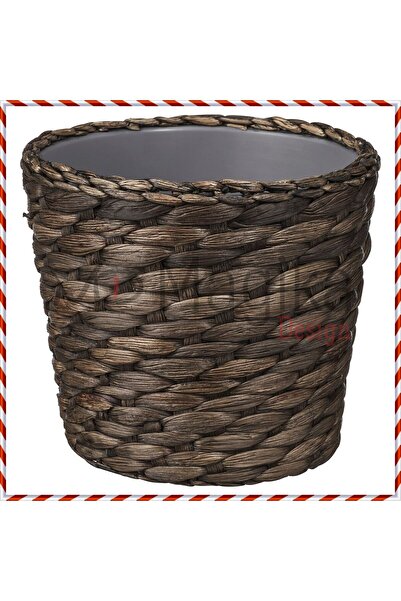 Magika Design MD Druvflader Rattan Saksı, Su Sümbülü, 12 cm