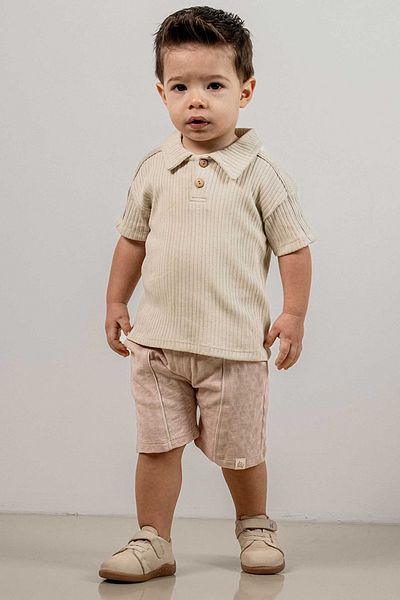 bombe Baby Kids Cotton Shorts 2-Piece Set Trend Fashion Bottom Top Set