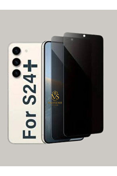 Massemr Samsung S24 Plus Hayalet Ekran Koruyucu Gizlilik Camı - iPhone Samsun...