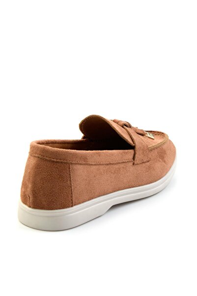 Bambi Taba Kadın Loafer Ayakkabı K01140004672