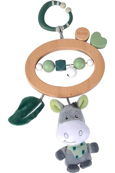 STOREMAX Ezg 100005880 , Eichhorn Baby Hipp Toy, Rattle Toy, with Ring and Rattle, Plush