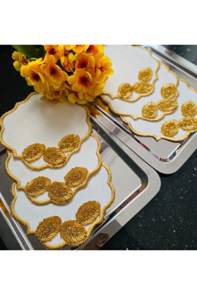 ELÇİÇEK HOME Παρουσίαση Χαρτοπετσέτα, Κοκτέιλ Χαρτοπετσέτα, Παρουσίαση Καφέ Παρουσίαση Χαρτοπετσέτα 6 Τεμάχια