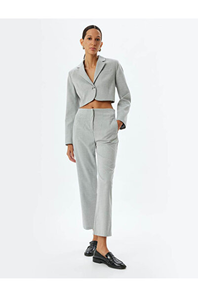 Koton بنطال جيب بخصر قياسي بقصة ضيقة