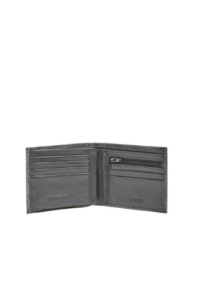 Guess Large Men's Wallet GUESS Vezzola Slg SMVEZ LEA38 BLA,Grey