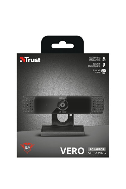 Trust Camera Web Trust GXT1160 Vero, 8MP, FullHD 1080P, microfon, USB