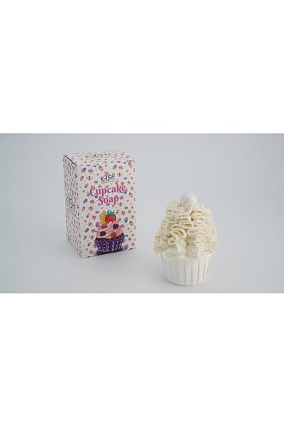 KASH Stylish Handmade Pearl Cupcake Soap |   Natural, Skin-Friendly and Realistic Design