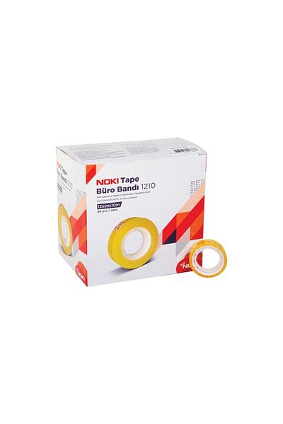 Noki Office Tape 12 mm X 10 m 1210 Pack of 60