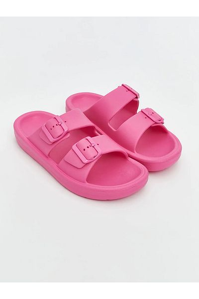 LC Waikiki LCW STEPS Fuchsia Double Banded Girl's Slippers