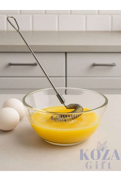 keyfisepet en keyifli sepet New Model Metal Egg Beater Mixer - Cream Sauce Mixer with Handle