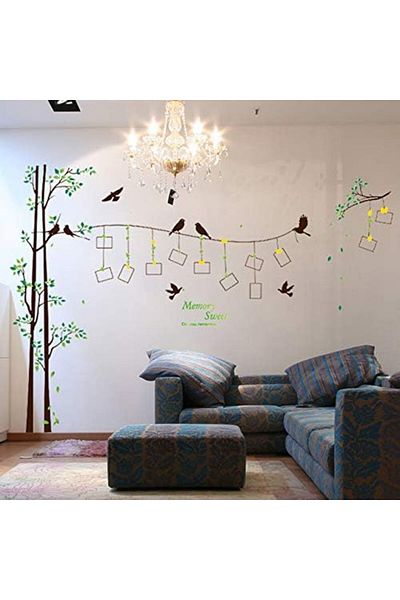 STOREMAX Kids Photo Picture Framed Tree House Decoration Wall Decor Sticker 1065757