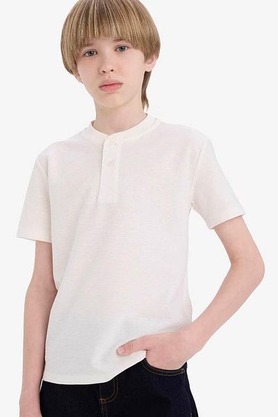 DeFacto Tricou cu mânecă scurtă pentru băiat E7189a825sm
