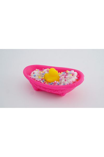 KASH Vak Vak Soap |   Duck Cherry Flavored Bathtub Soap |   Handmade, Colorful and Fun