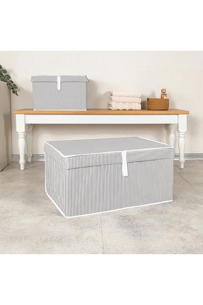 STOREMAX Ezg Home Multi-Purpose Covered Chest Type Storage Organizer – Large Size Storage Box – Dola