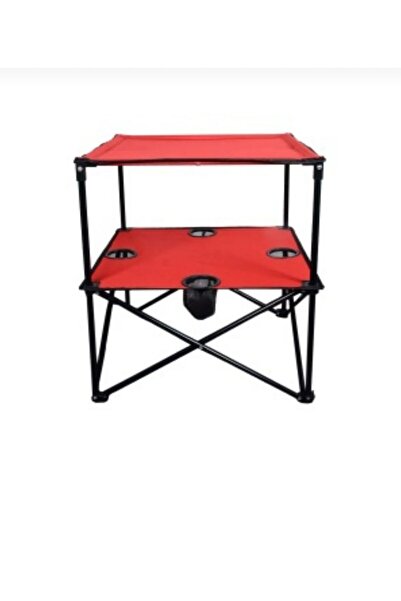 Cosargroup Katlanır Kamp Masası Taşıma Çantalı Bardaklıklı Piknik Masası