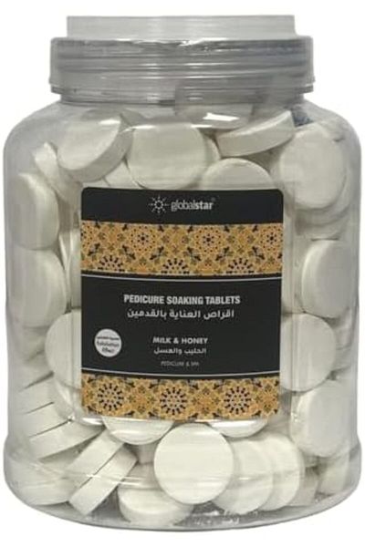 Globalstar Foot Soak Tablets with Milk and Honey 1000g by Global Star