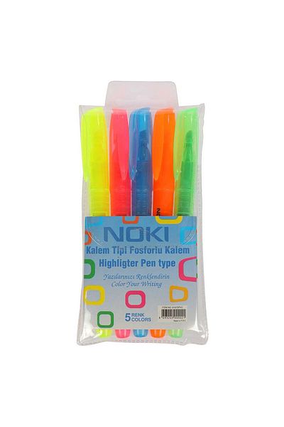 Noki Phosphor Pen Pocket Type Pvc Pack of 5