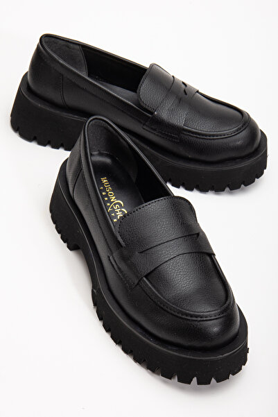 ESPEDA Tokasiz Şik Ve Rahat 4,5 Cm Topuk Leofar 5922