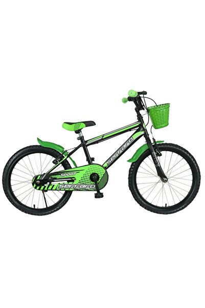Serraro 20 Jant Çocuk Bisikleti Yeşil Sport Full