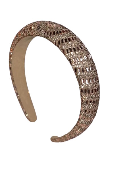 CAŞ DEKORASYON Μπεζ Κρυστάλλινο Κορώνα από Πέτρα