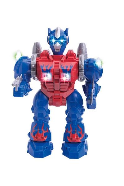 JOYFUL CHİLD Transformers Robot Shooting Sound and Light Walking Toy