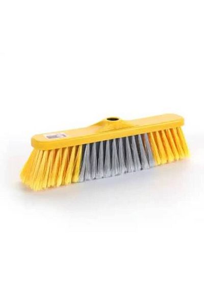 ALSAIF KITCHEN Floor brooms for cleaning with long wooden sticks, assorted colors