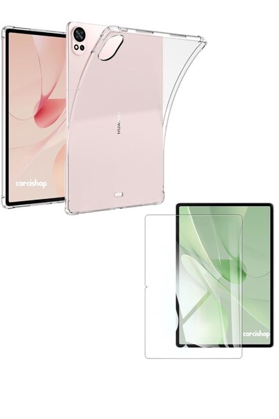corcishop Huawei MatePad 12X 12.0 İnç Kılıf Şeffaf Darbeye Dayanıklı Silikon ...