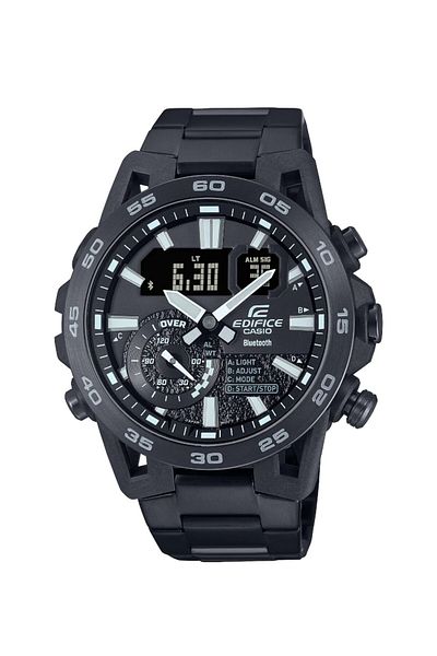 Casio Edifice Mens Watch With Smartphone Link Ecb-40bk-1adf